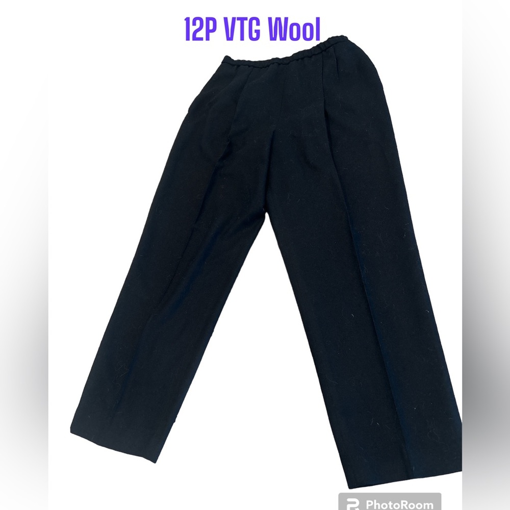 Pendleton Black 100% Virgin Wool Lined Blazer Sui… - image 2